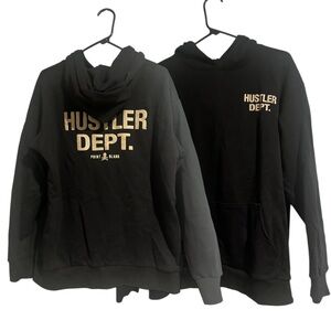 Hustler dept. Point blank Men's Hoodie